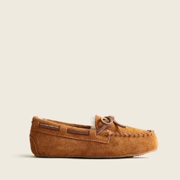 J. Crew Other - NWT J. Crew Crewcuts Shearling Lodge Moccasins Slipper